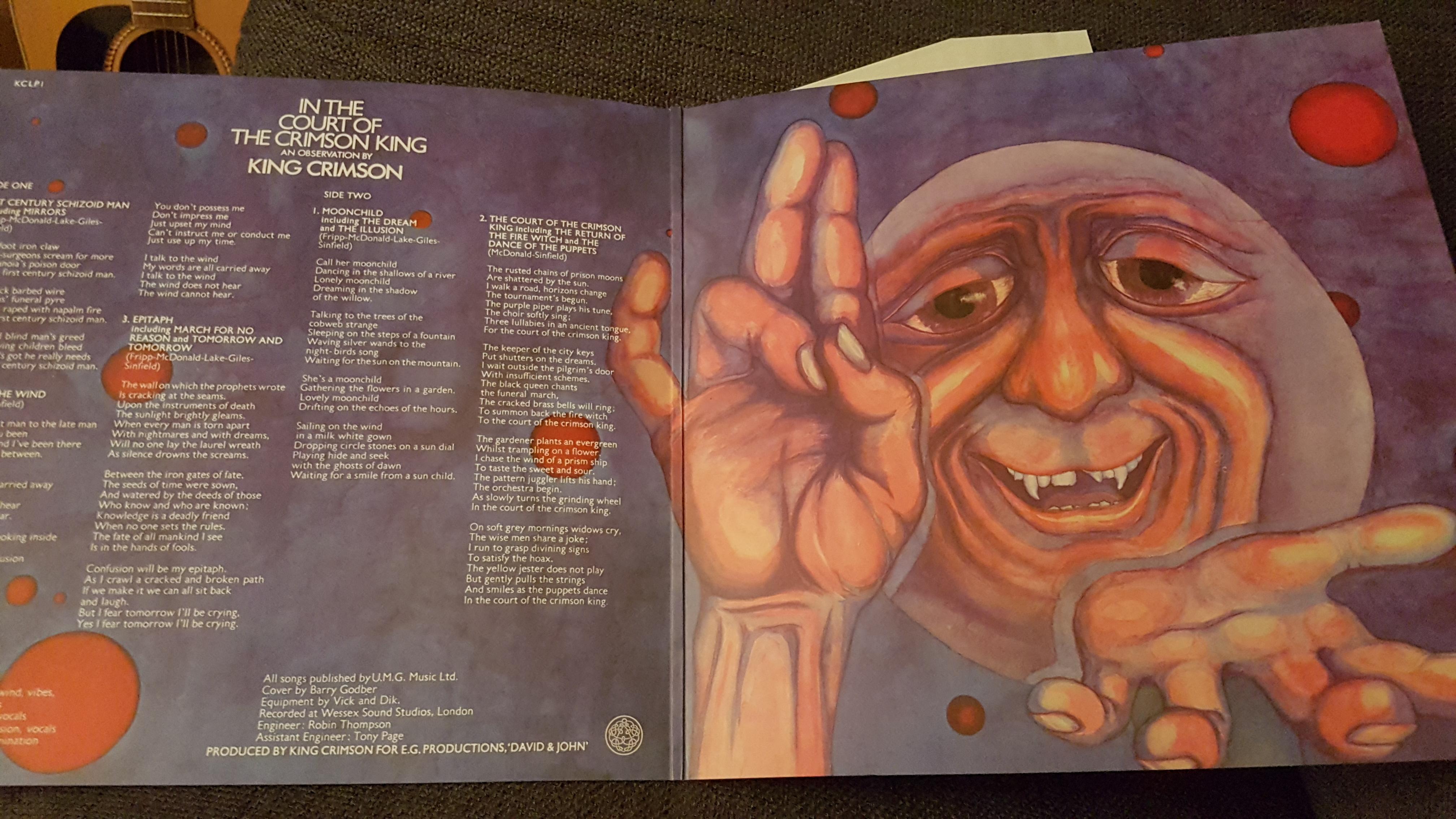 4032x2268 In The Court Of The Crimson King Vinyl - In The Court Of The Crimson King Painting