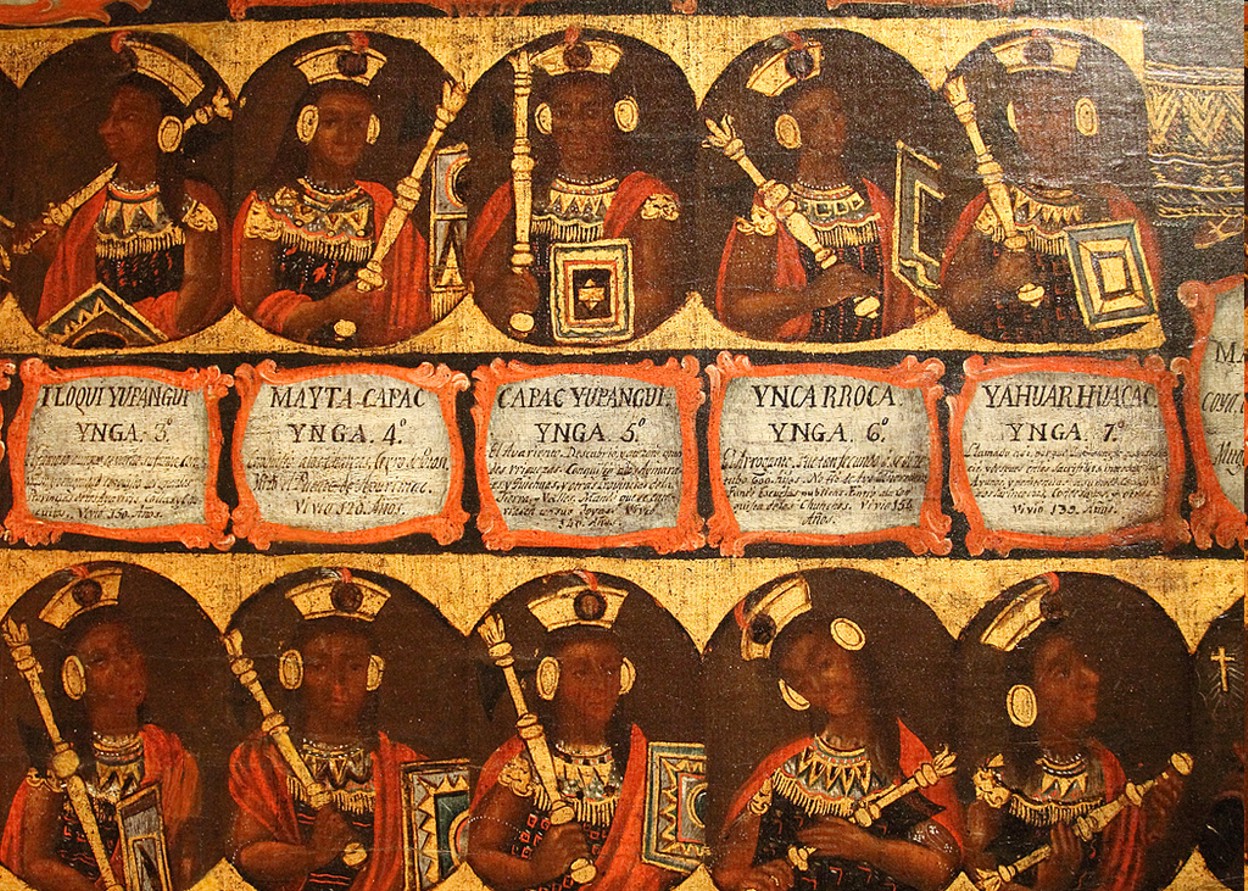 1248x891 Incan Kings Moorish History Rasta Livewire - Inca Painting