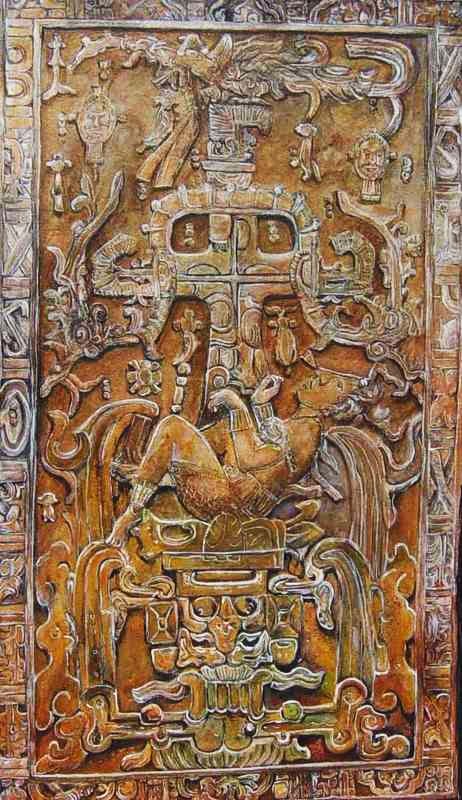 462x800 Ganesha Mouse A Flying Machine Inca Painting - Inca Painting