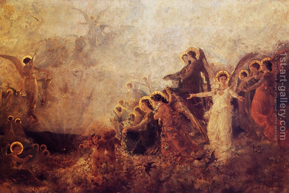 974x651 Light Of The Incarnation Carl Gutherz Reproduction 1st Art Gallery - Incarnation Painting