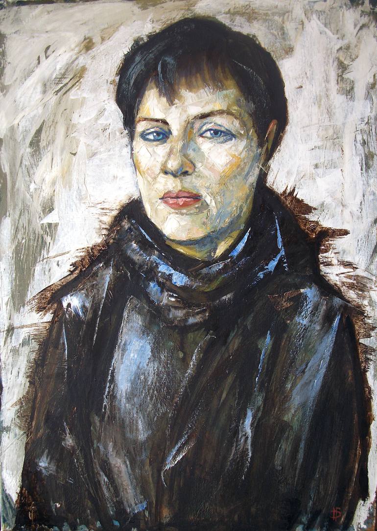 770x1084 Saatchi Art Incarnation. Remember Me White Painting By Jemal Gugunava - Incarnation Painting