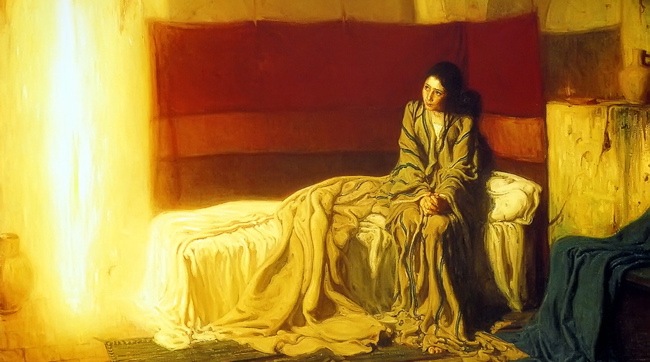 650x362 Annunciation - Incarnation Painting