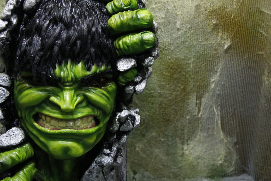 900x600 The Incredible Hulk - Incredible Hulk Painting