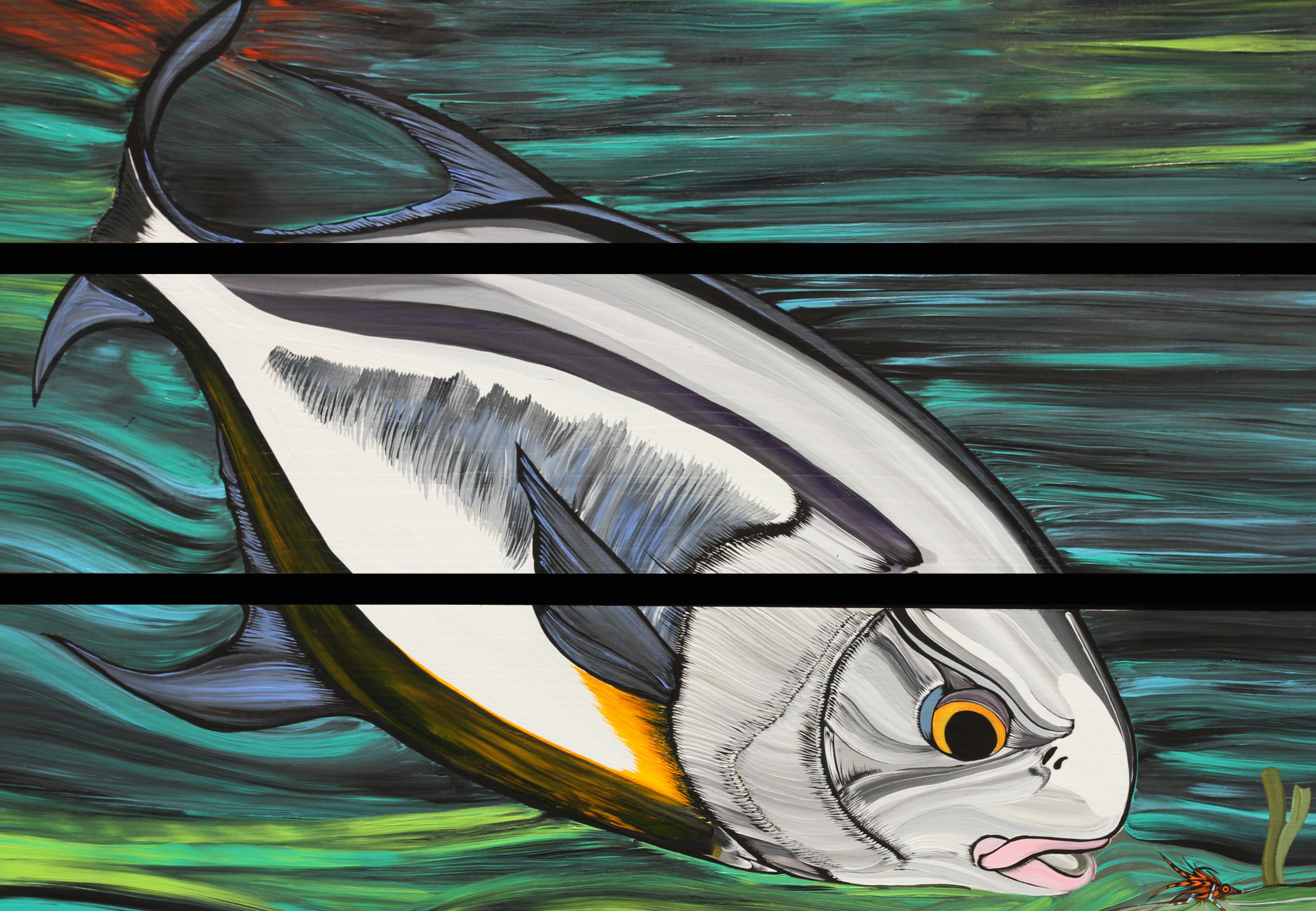 4236x2934 Fly Fishing Art The Incredible Paintings Of Brad Mcminn - Incredible Painting