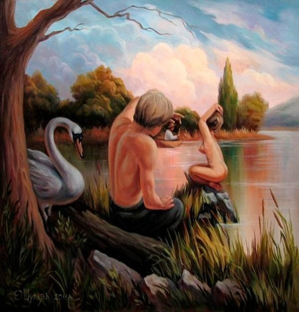 600x625 Best Optical Illusions Painting Incredible Oleg Images - Incredible Painting