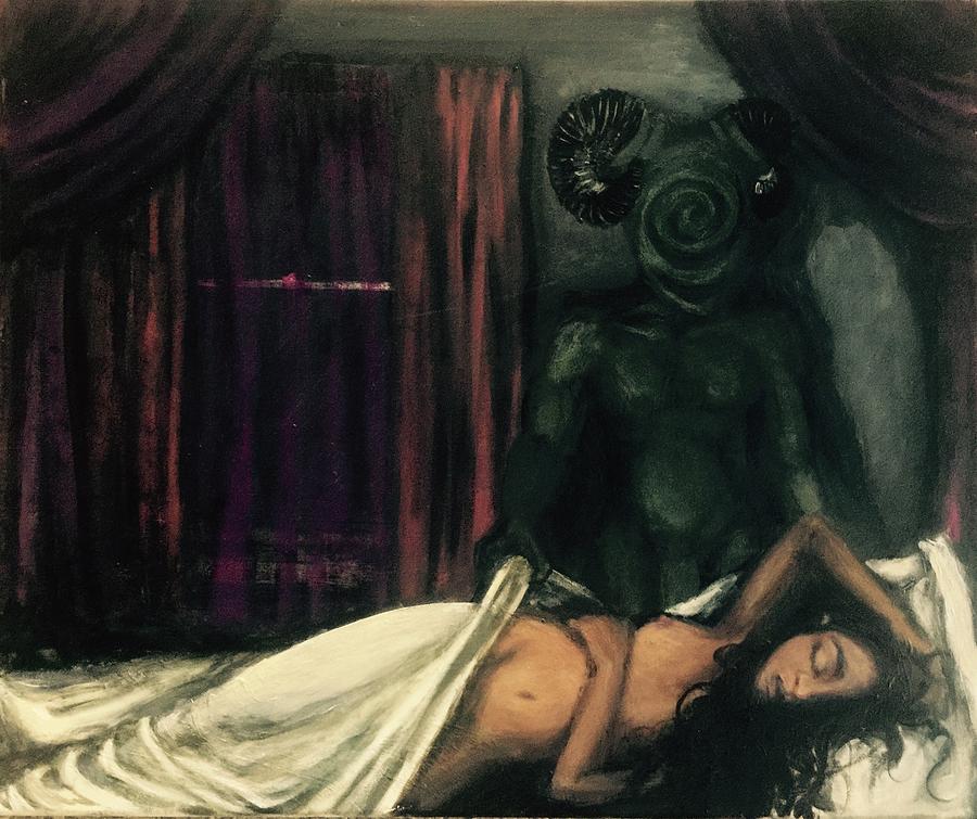 900x755 Incubus Painting By Jessika Kannenberg - Incubus Painting