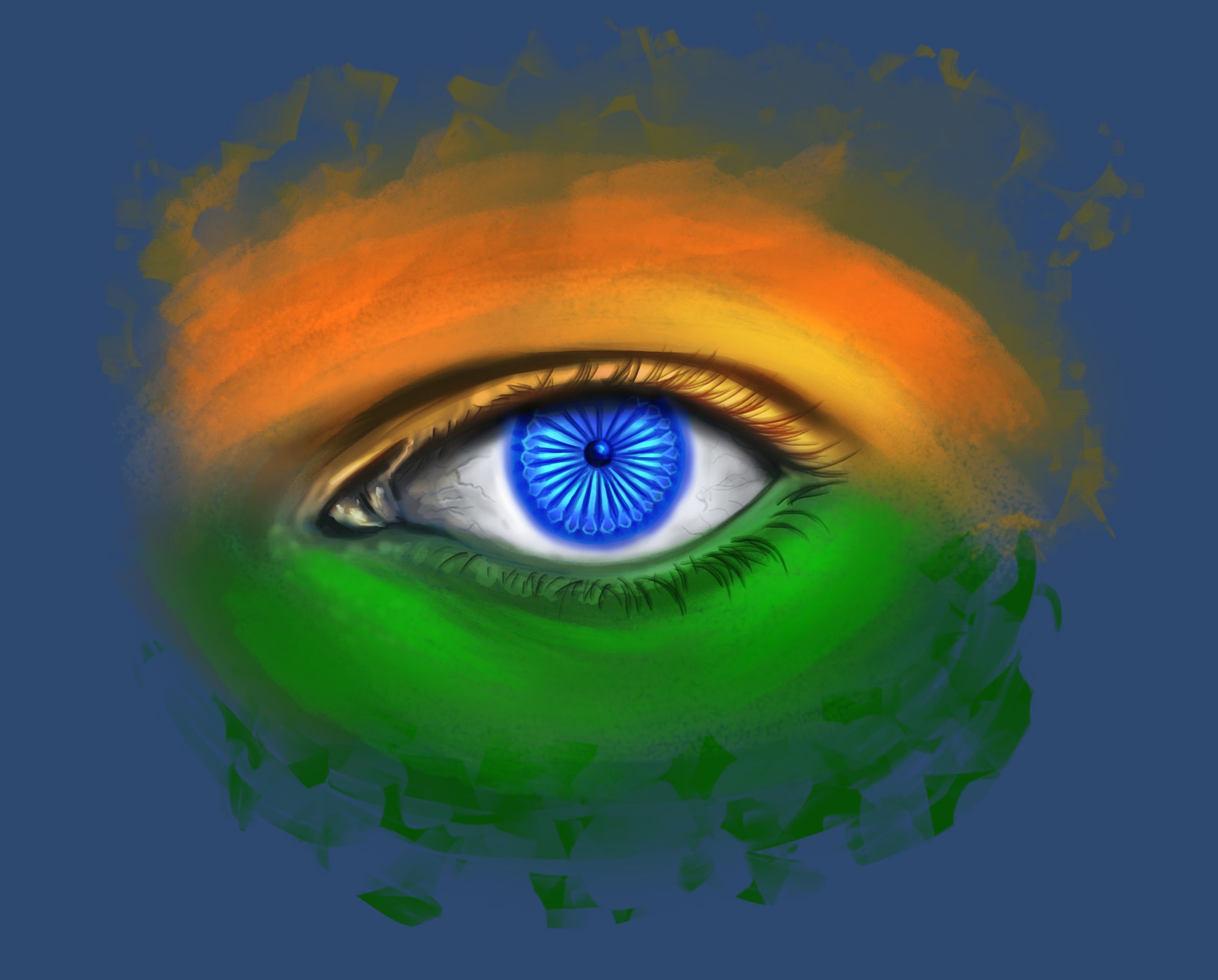 Independence Day Painting at PaintingValley.com | Explore collection of ...