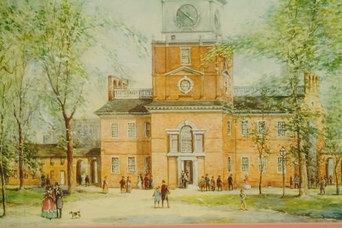 500x333 Independence Hall Philadelphia, Pa - Independence Hall Painting
