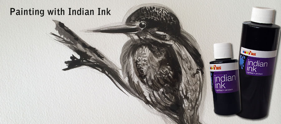 901x400 Painting With Fas Indian Drawing Ink By Fine Art Supplies - India Ink Painting