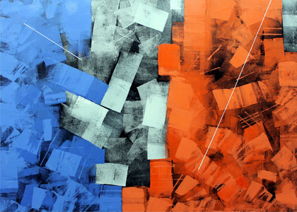 420x300 Buy Abstract Indian Art Paintings For Home Decoration Online - Indian Abstract Painting