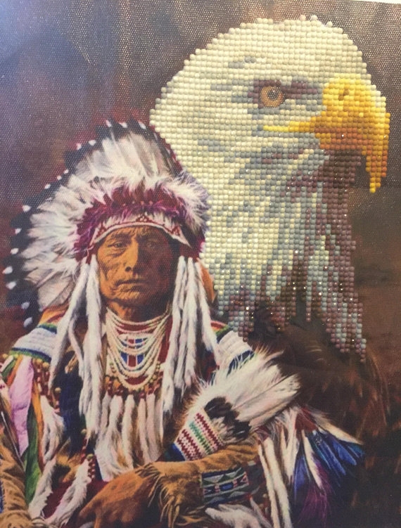 Indian Chief Painting