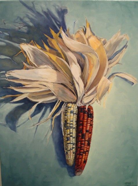 477x640 Indian Corn 2007 - Indian Corn Painting