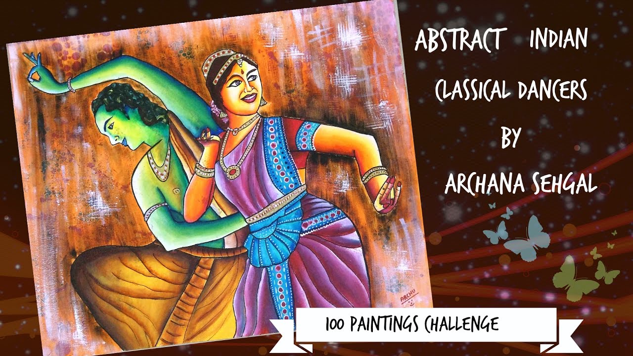 Indian Dance Painting