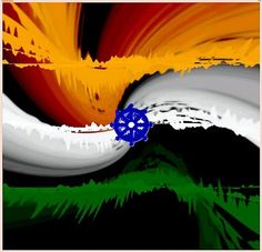 236x227 India Flag Painted On Face - Indian Flag Painting