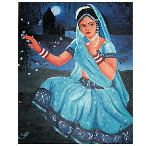 500x500 Indian Girl Painting - Indian Girl Painting