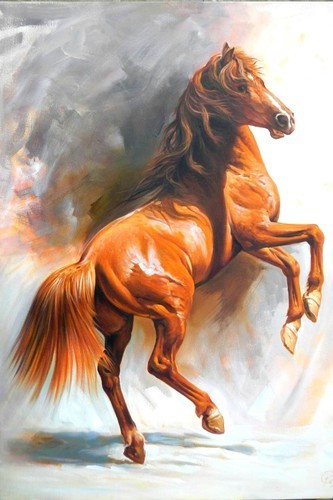 333x500 Indian Horse Painting - Indian Horse Painting