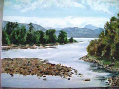 400x300 India Artist, Smita - Indian Landscape Painting