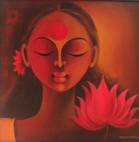 586x600 Indian Paintings - Indian Painting