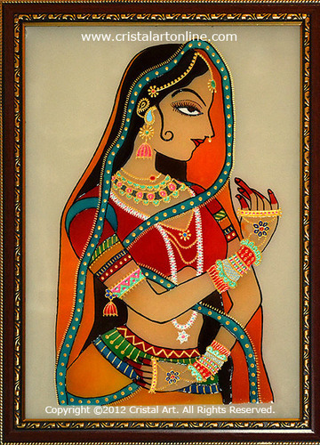 360x500 Indian Princess - Indian Painting