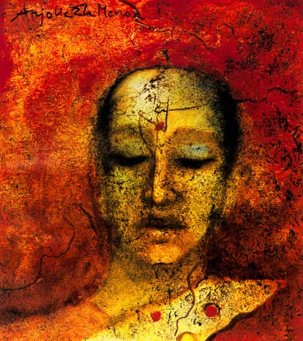 426x480 Painting Kitty Indian Painting Women - Indian Painting