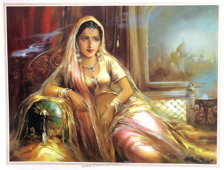750x569 Rajasthani Paintings, Indian Paintings - Indian Painting Pictures