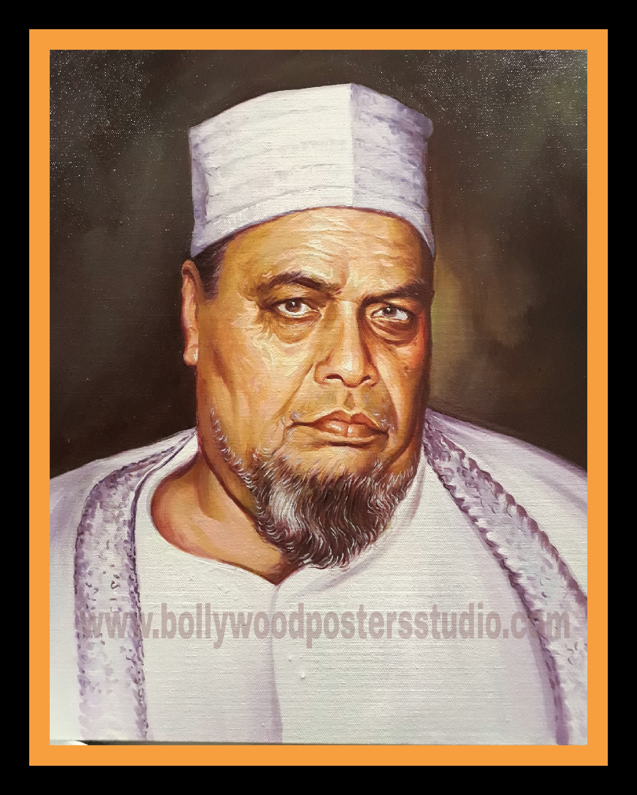 2050x2557 Indian Oil On Canvas Portrait Painting Oil Canvas Portrait - Indian Portrait Painting