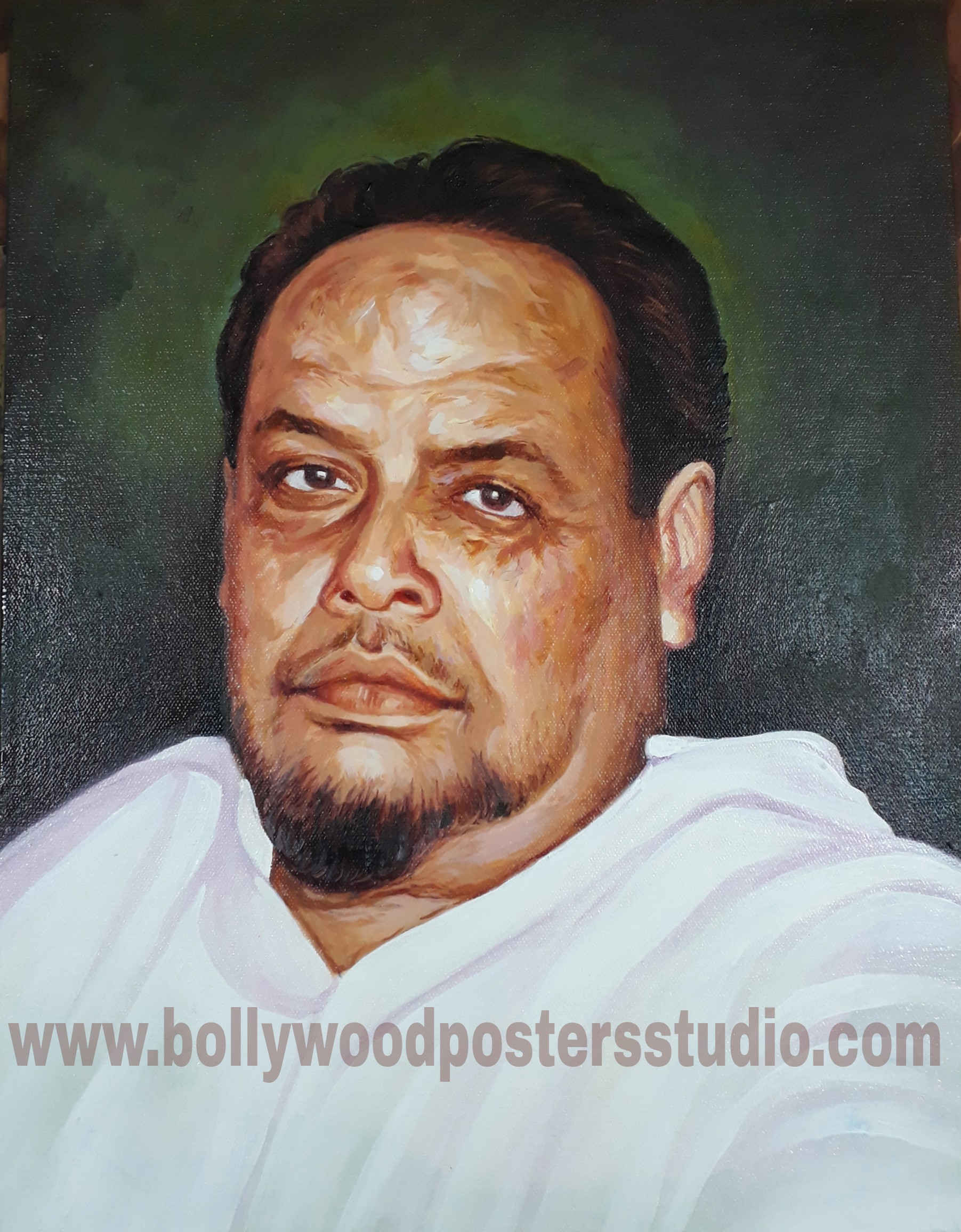 1803x2312 Photo To Portrait Painting On Oil Canvas Indian Portrait Painting - Indian Portrait Painting
