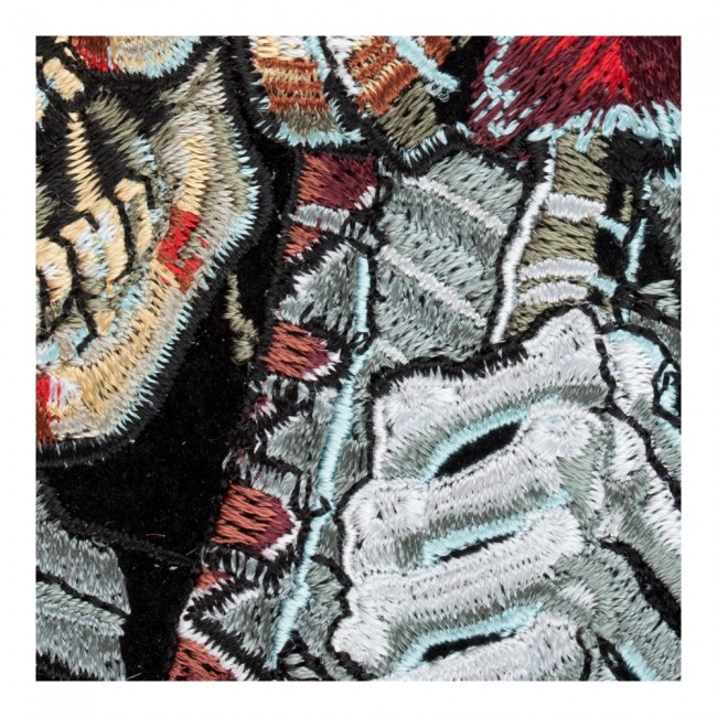 650x650 Native American Warrior Skull Patch Indian Chief Patches - Indian Skull Painting