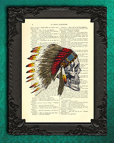 Indian Skull Painting At PaintingValley Com Explore Collection Of   Indian Skull Painting 9 