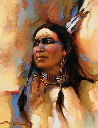 321x420 Native American Indians Warrior Makeup - Indian Warrior Painting