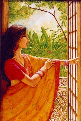 333x500 Shuchi Krishan - Indian Woman Painting