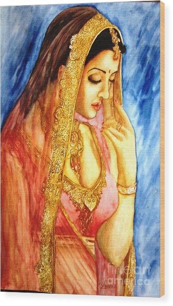 351x618 Indian Woman Painting By Shashikanta Parida - Indian Woman Painting