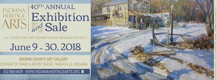 851x315 Indiana Heritage Arts Annual Exhibit - Indiana Artists Painting