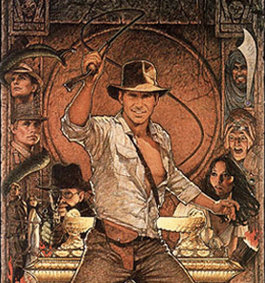 292x312 Indiana Jones (Franchise) - Indiana Jones Painting