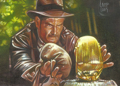 400x286 Indiana Jones 2 - Indiana Jones Painting