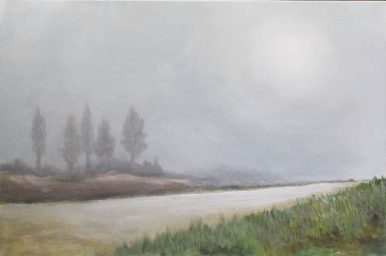 770x511 Saatchi Art Morning In Indiana Painting By Rami Levinson - Indiana Painting