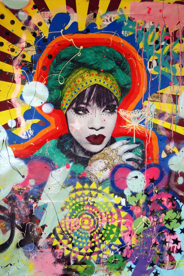 770x1156 Saatchi Art Evolve By Indie 184 Painting By Soraya Marquez - Indie Painting