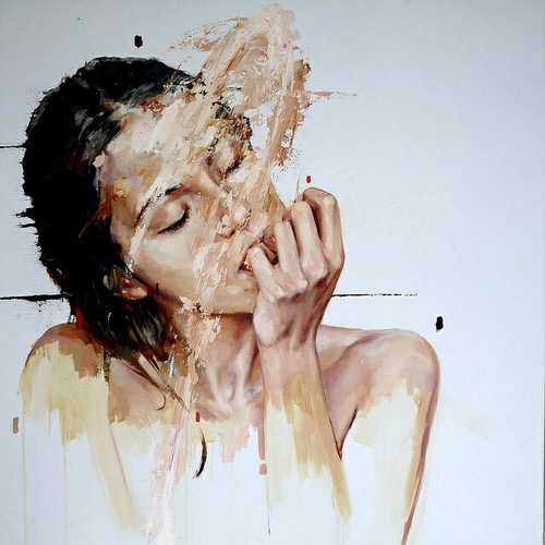 500x500 Art, Artist, Cute, Diy, Draw, Drawing, Foundation, Girl, Grunge - Indie Painting