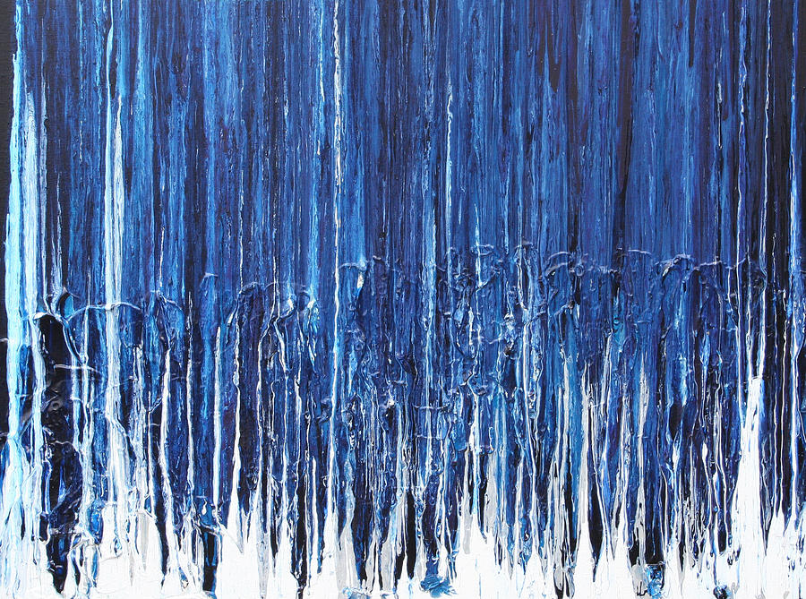 900x669 Indigo Soul Painting By Ralph White - Indigo Painting
