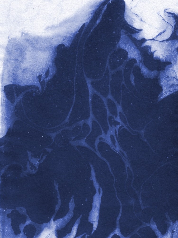 750x1000 Amio - Indigo Painting