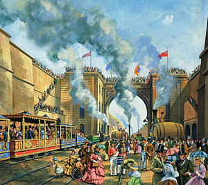 Industrial Revolution Painting At PaintingValley Com Explore   Industrial Revolution Painting 13 