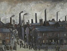 236x178 Setting Out By Malcolm Teasdale Signed Limited Edition Mounted - Industrialization Painting