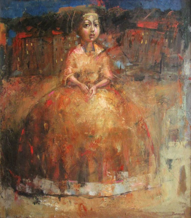 770x880 Saatchi Art Infanta Painting By Michal Kwarciak - Infanta Painting