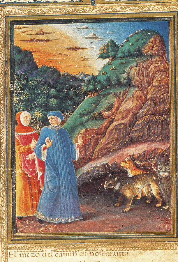 611x900 Dante's Inferno Painting By Granger - Inferno Painting