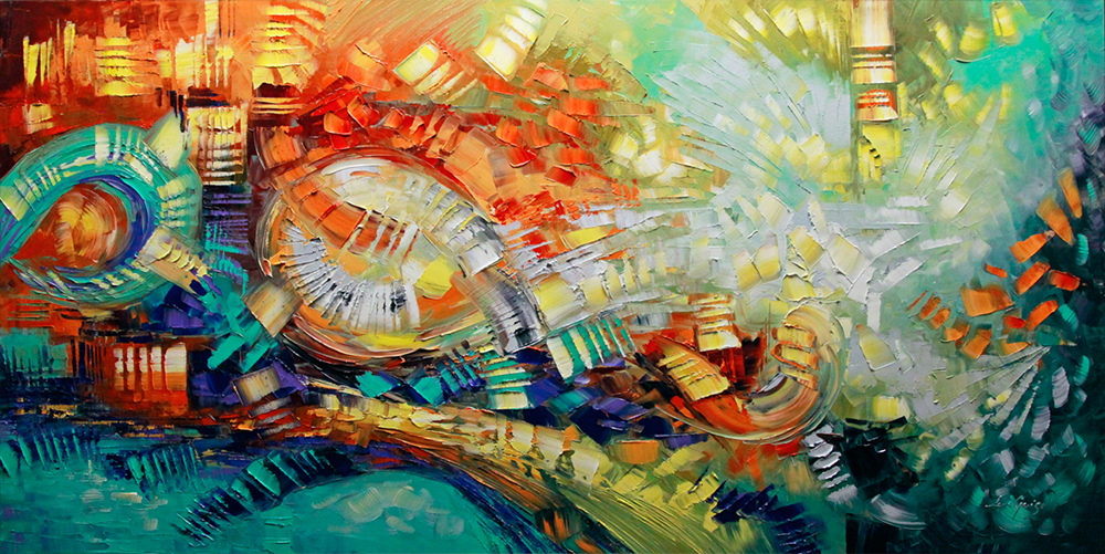 1000x501 Infinity - Infinity Canvas Painting