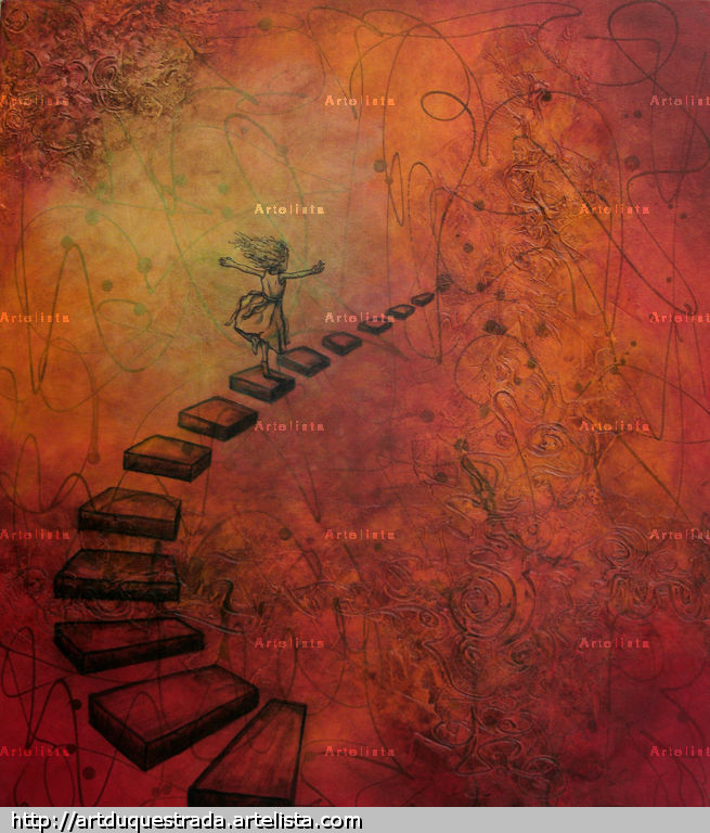 655x768 Infinity Alejandra Duque Estrada Ortiz - Infinity Canvas Painting