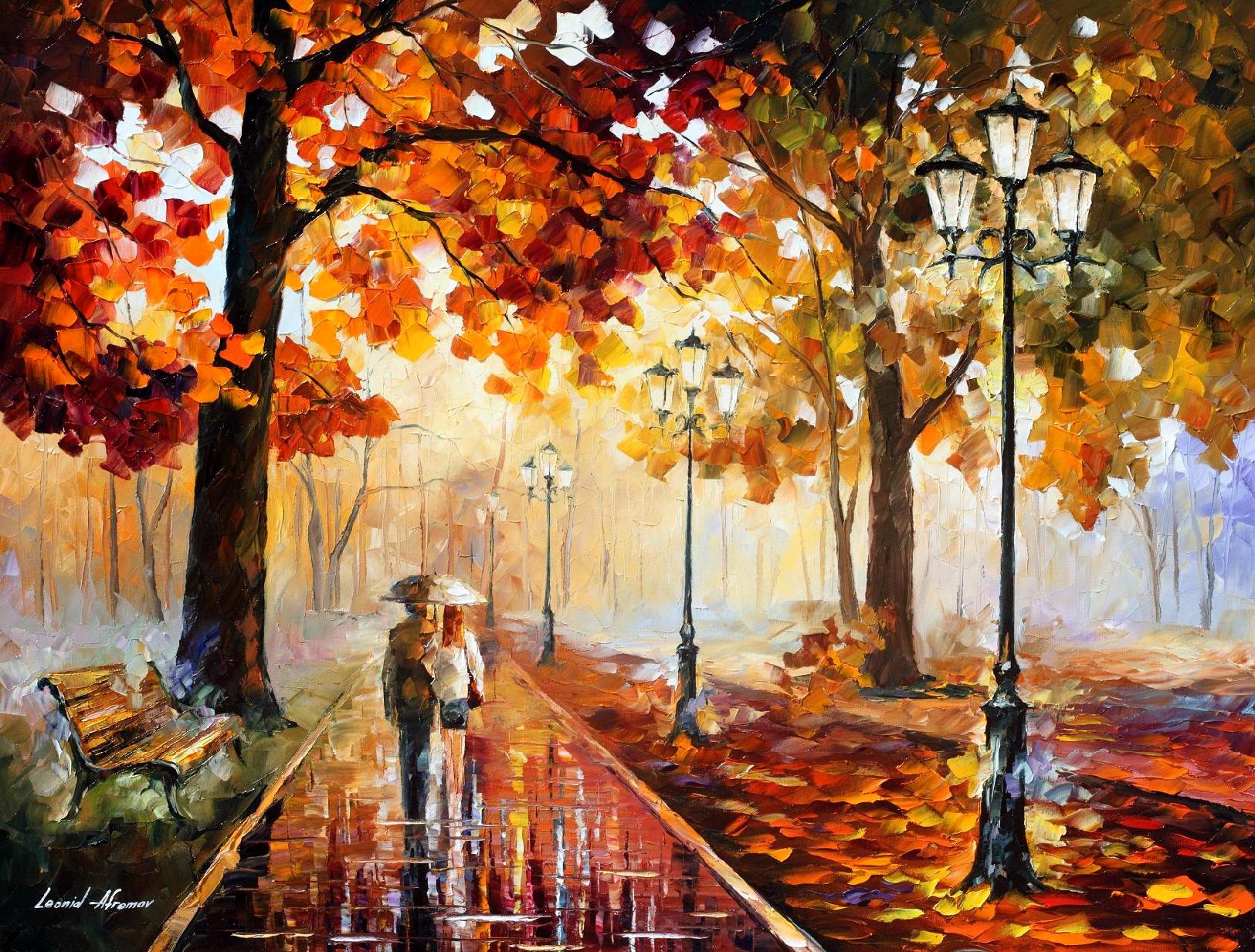 1625x1233 Leonid Afremov, Oil On Canvas, Palette Knife, Buy Original - Infinity Canvas Painting