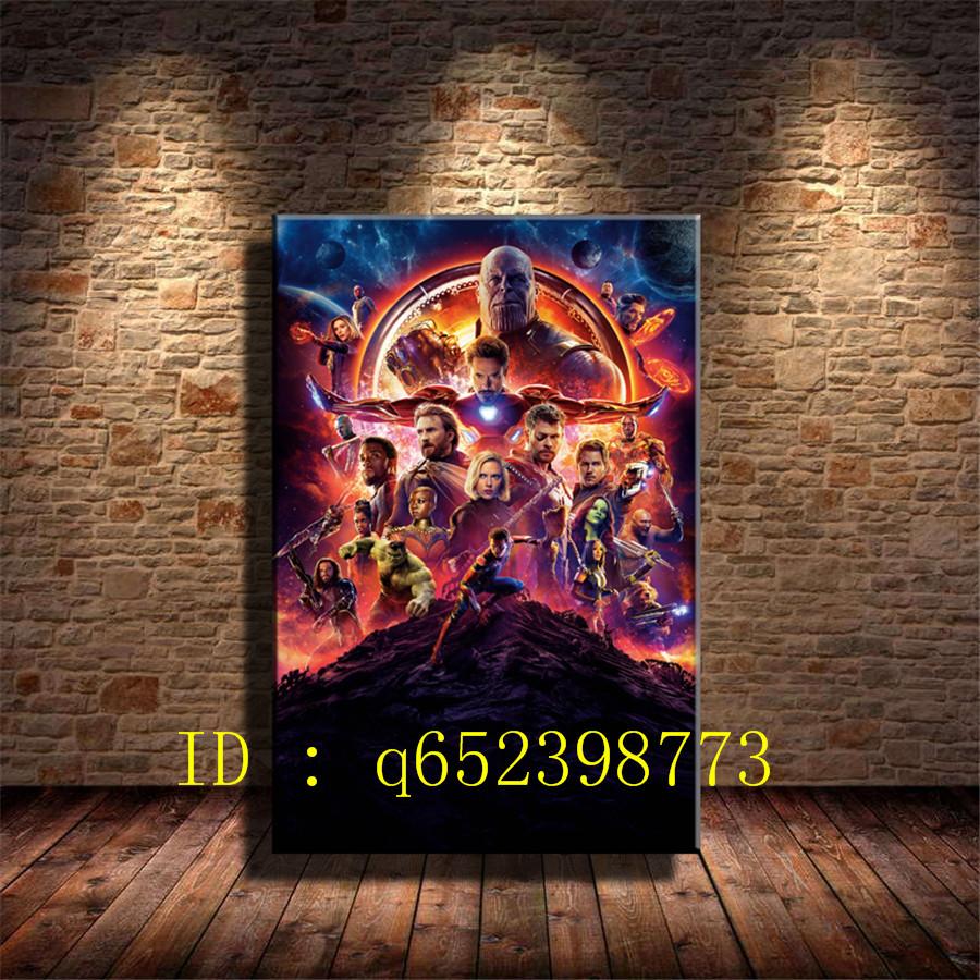 900x900 Online Cheap Avengers Infinity War Poster Hd Canvas Printing New - Infinity Canvas Painting