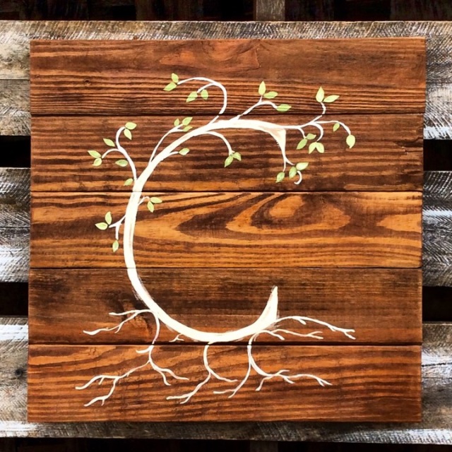 640x640 Initial Painting, Paint With Promise 2118 - Initial Painting