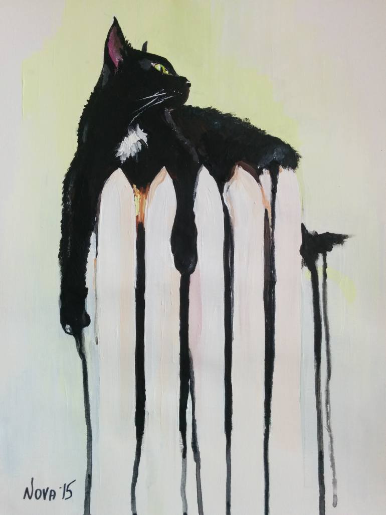 770x1027 Saatchi Art Ink Blot - Ink Blot Painting